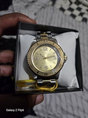 Invicta Gold and Silver Two-Tone Men's Dive Watch 41mm